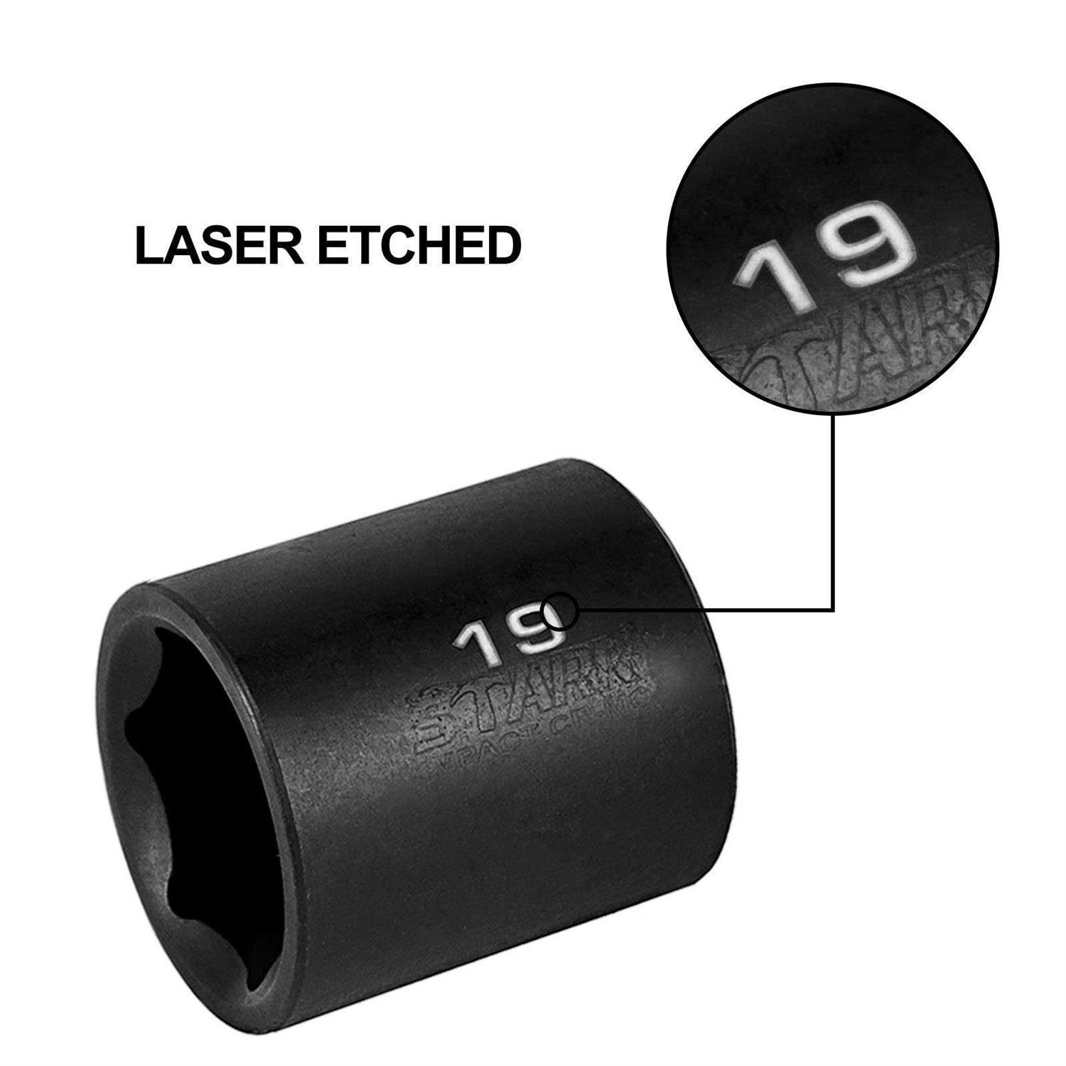 VEVOR Impact Socket Set 1/2 Inches 26 Piece Impact Sockets Socket - MT - Mrs Treak