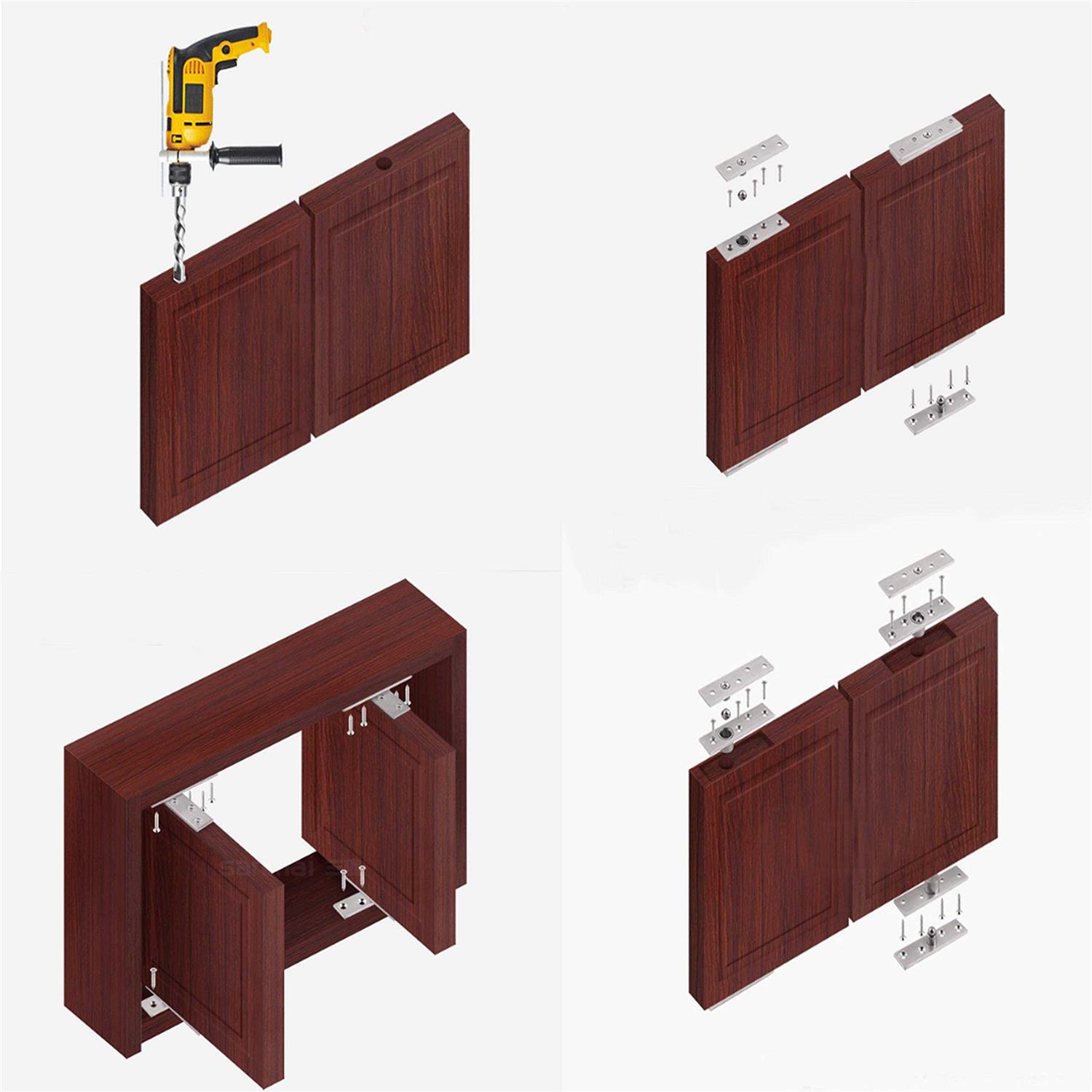 Door Lock,Thick Slide Barrel Door Bolt Latch Heavy Duty Gate Lock Security Guard Hardware for Bedrooms/Bathrooms/Cupboards/Pet Gate and Storage - MT - Mrs Treak