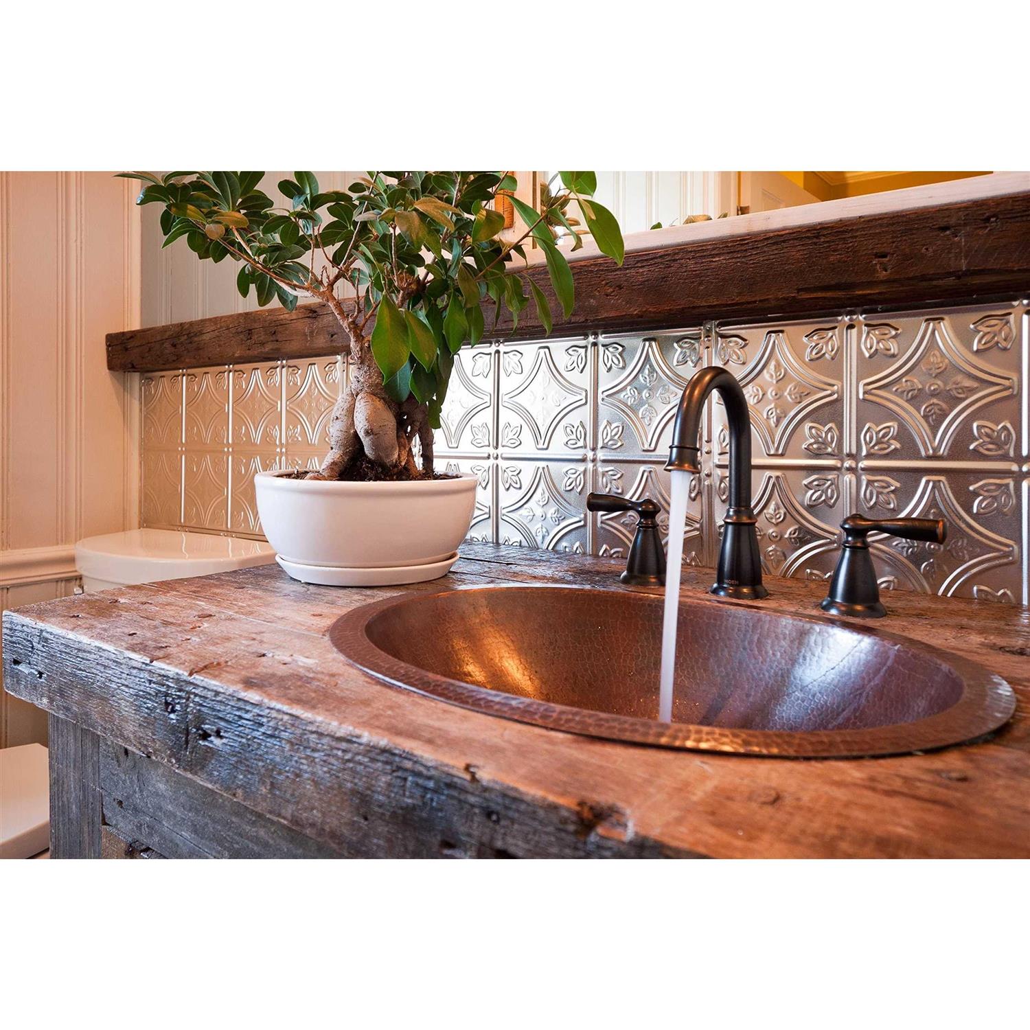 Tool Bench Hardware River Rock Self-Adhesive Wall Tile - MT - Mrs Treak