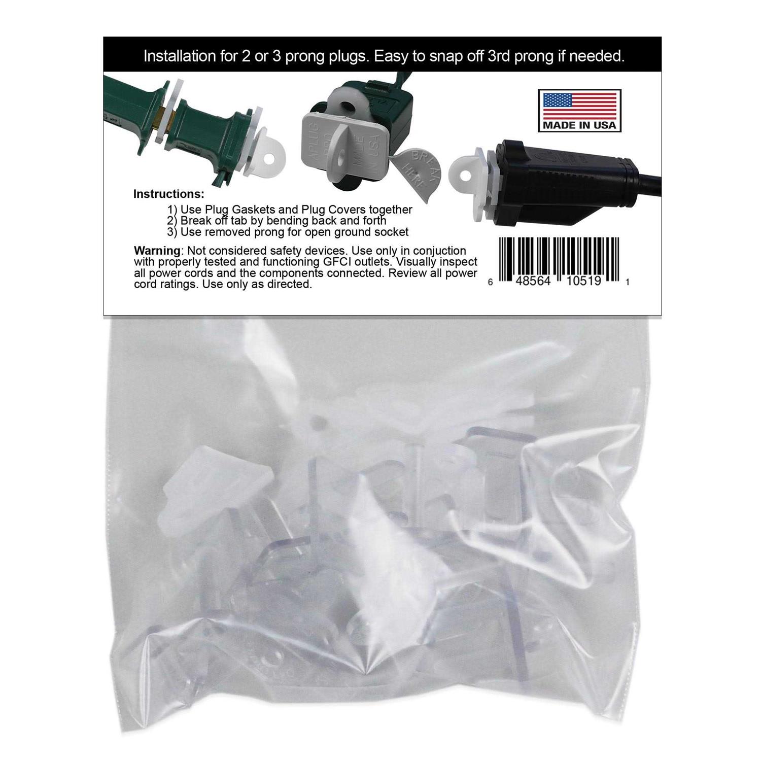 Weatherproof Gaskets & Plug Covers - MT - Mrs Treak