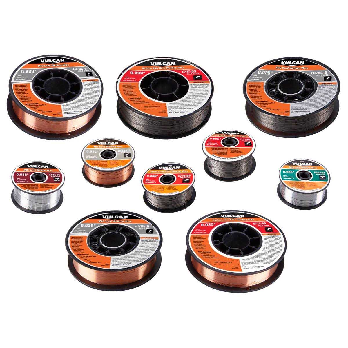 Vulcan 0.035 in. ER4043 MIG Solid Welding Wire - MT - Mrs Treak