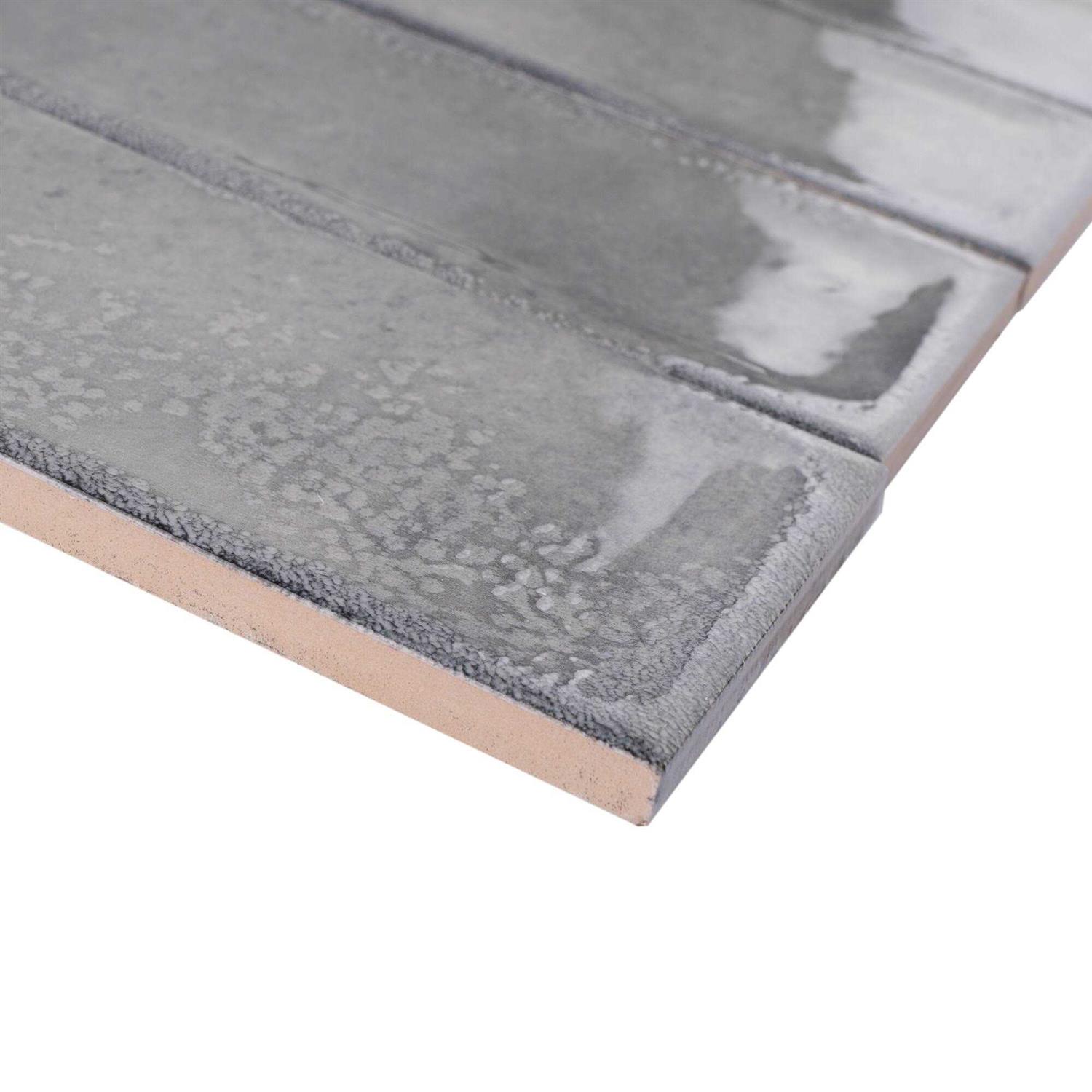 MOLOVO Iris 2.9 in. x 11.8 in. Polished Ceramic Subway Wall Tile - MT - Mrs Treak