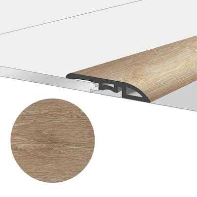 Lucida USA TerraCore T-moulding Calacatta 2-in T x 3-in W x 48-in L Vinyl T-moulding TC-605TM - MT - Mrs Treak