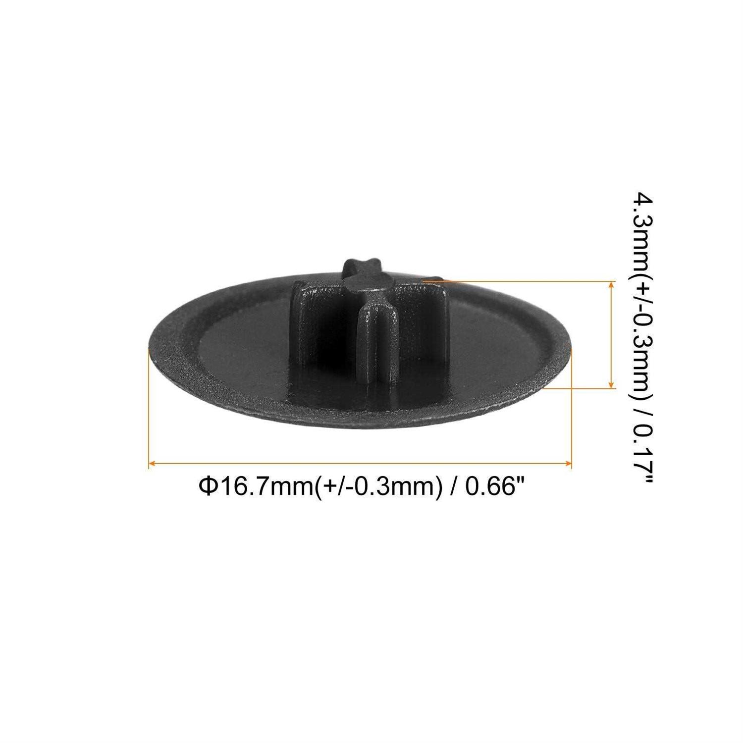 Uxcell Screw Cap Cover Plastic Screw Decoration Covers - MT - Mrs Treak
