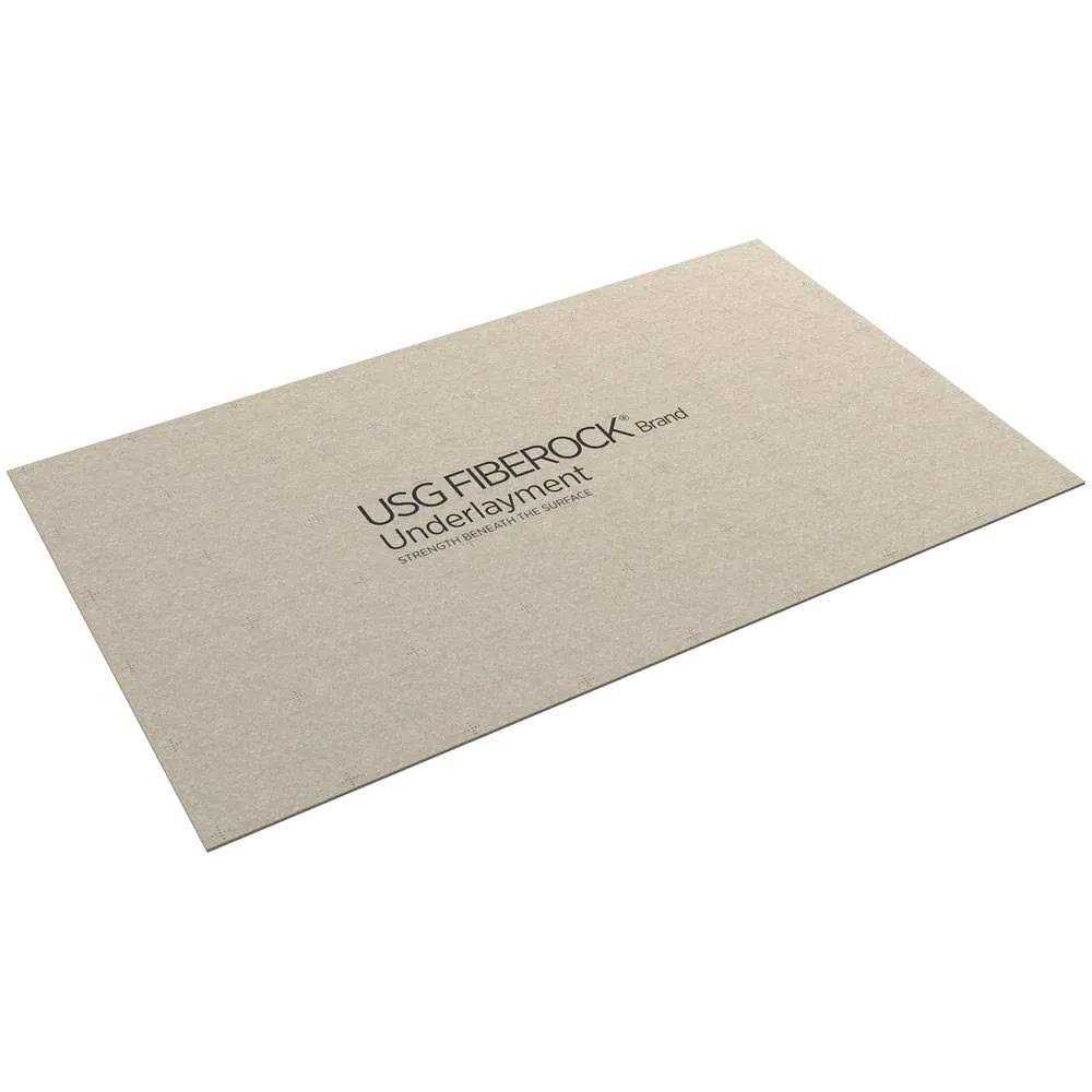 USG Fiberock Brand 1/2 in. x 3 ft. x 5 ft. Tile Backerboard - MT - Mrs Treak