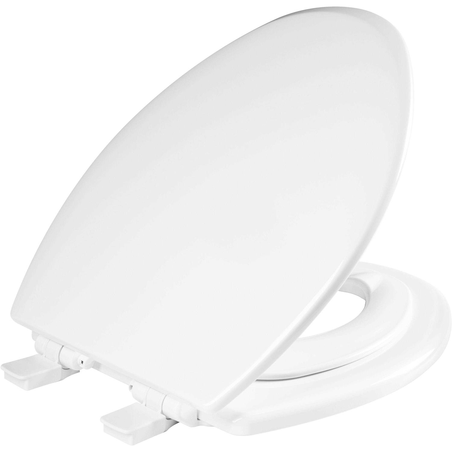 Mayfair by Bemis 1815CP 000 Elongated Cushioned Vinyl Soft Toilet Seat - MT - Mrs Treak