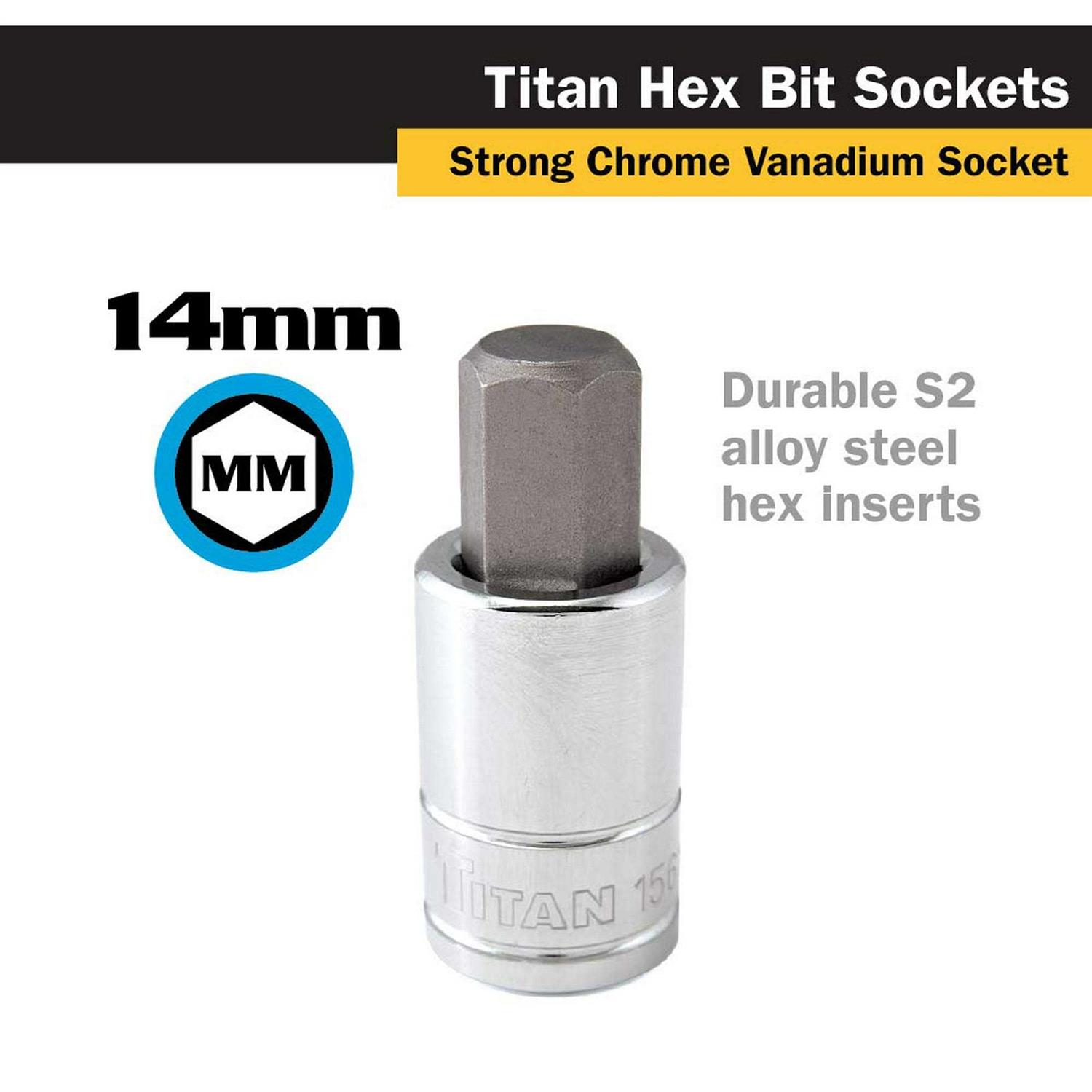 Titan Hex Bit Socket - MT - Mrs Treak