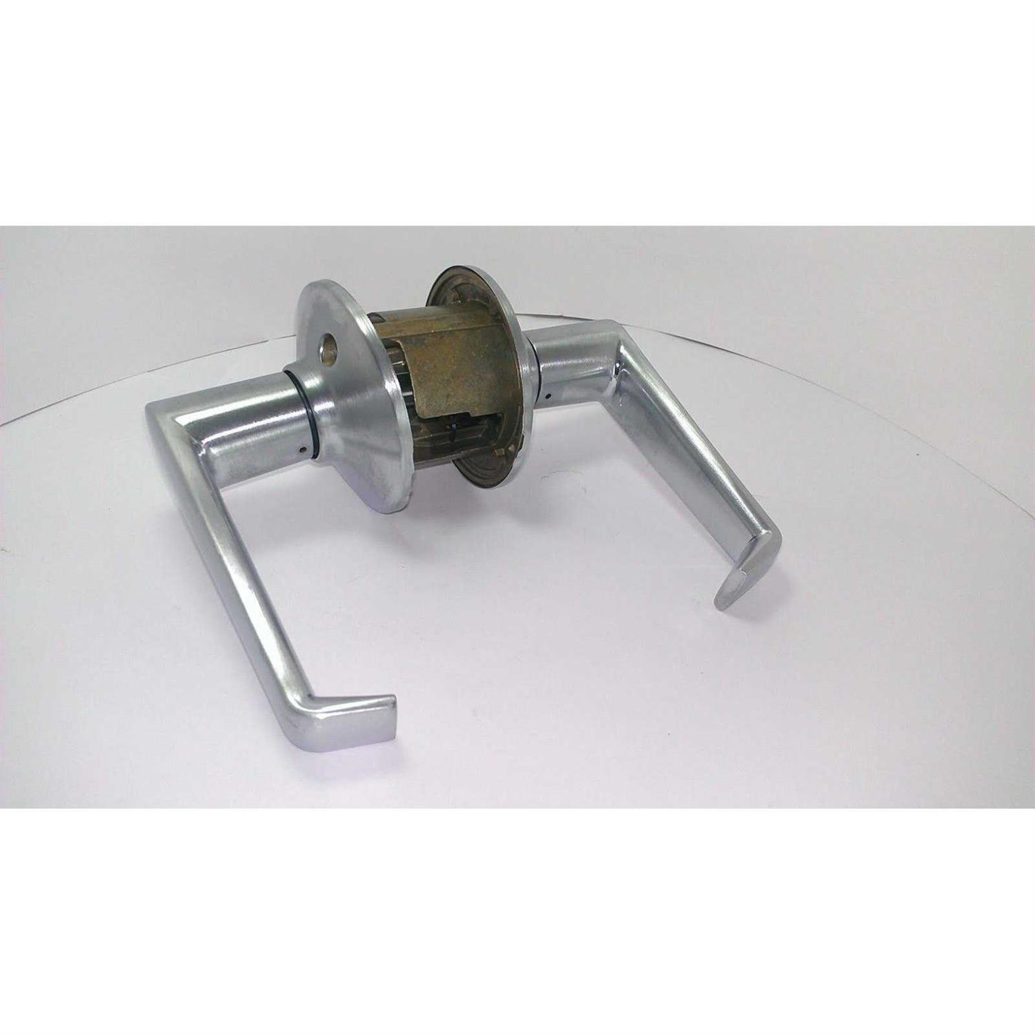 Schlage F10-PLY-ADD Plymouth Passage Door Knob Set with Decorative Addison Trim F10 PLY 622 ADD - MT - Mrs Treak