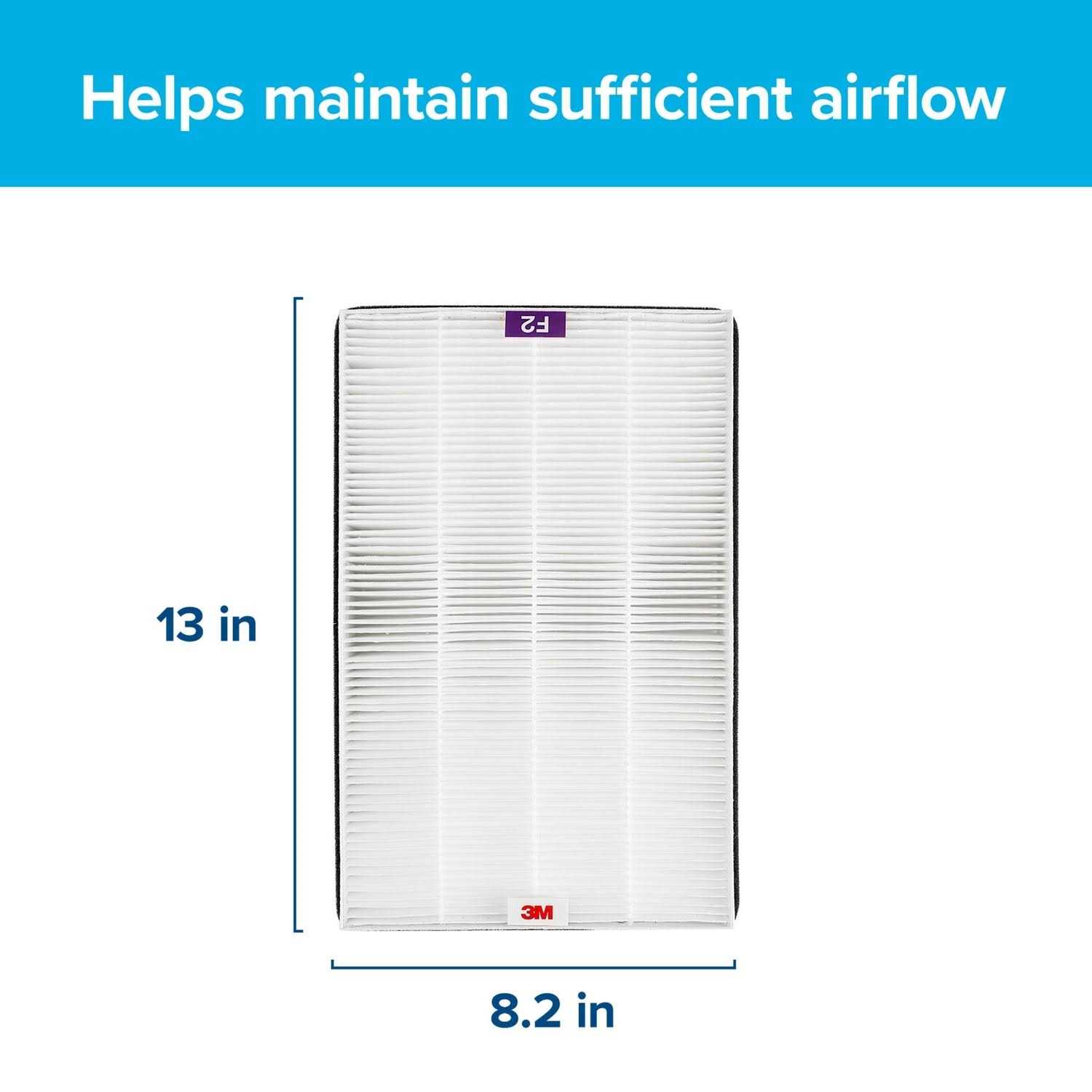 Filtrete Advanced Allergen Bacteria & Virus True Hepa Room Air Purifier Filter - MT - Mrs Treak