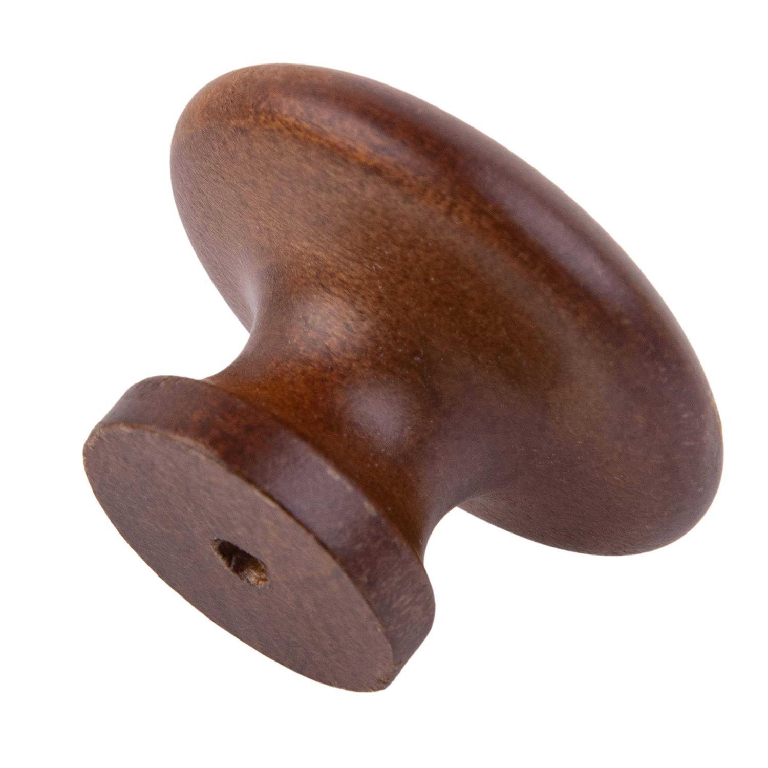 Walnut Wood Drawer Knob - MT - Mrs Treak