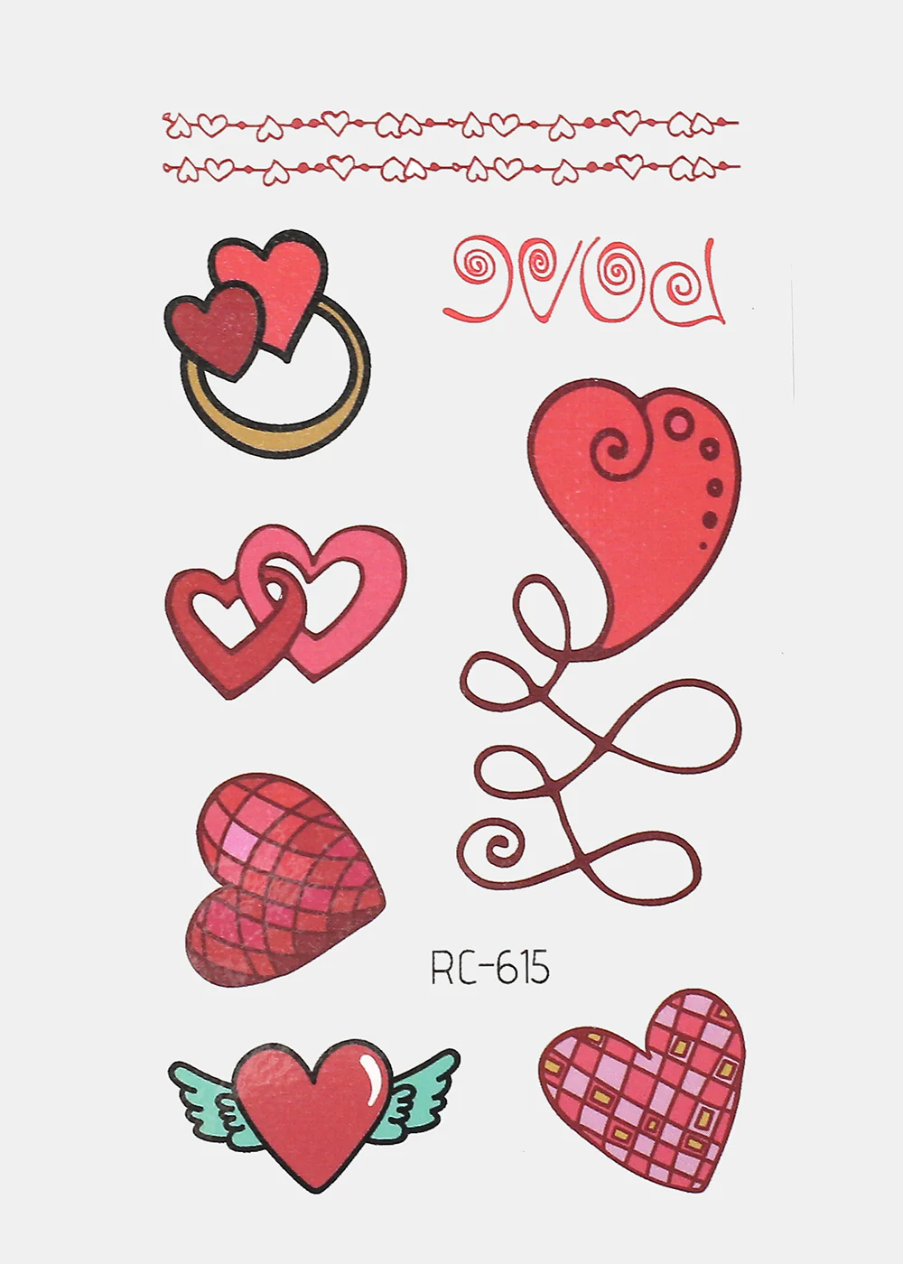 Tattoo - Heart - Mrs Treak