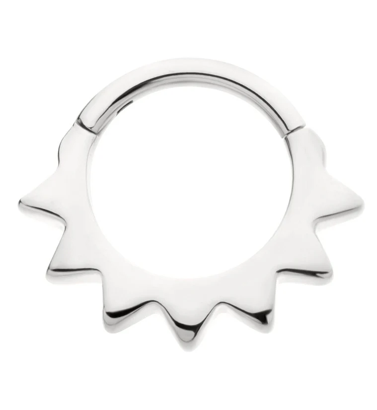 Beam Stainless Steel Hinged Segment Ring - Mrs Treak