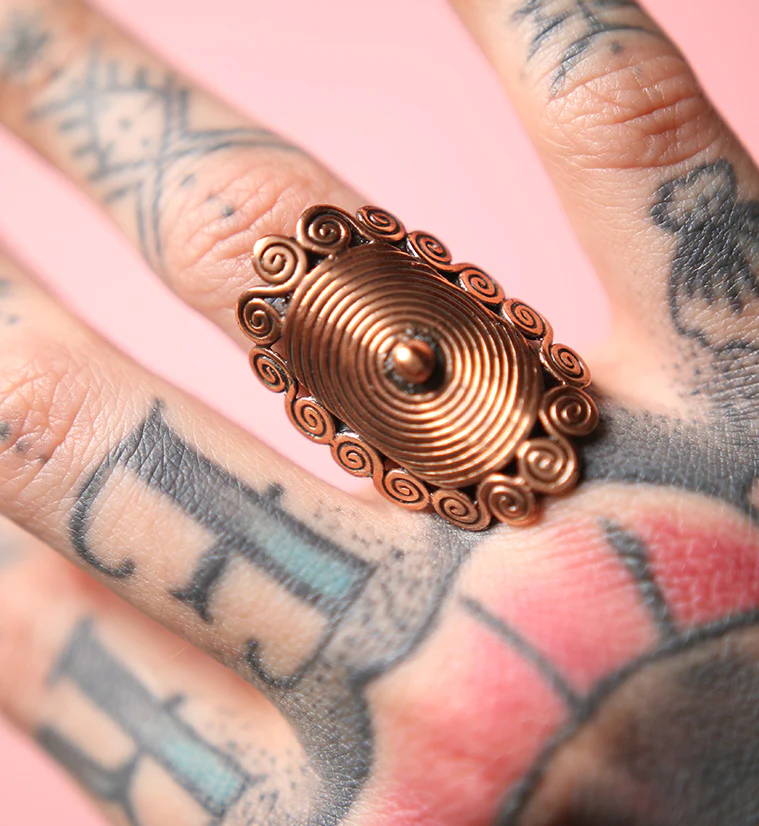Speira Copper Ring - Mrs Treak