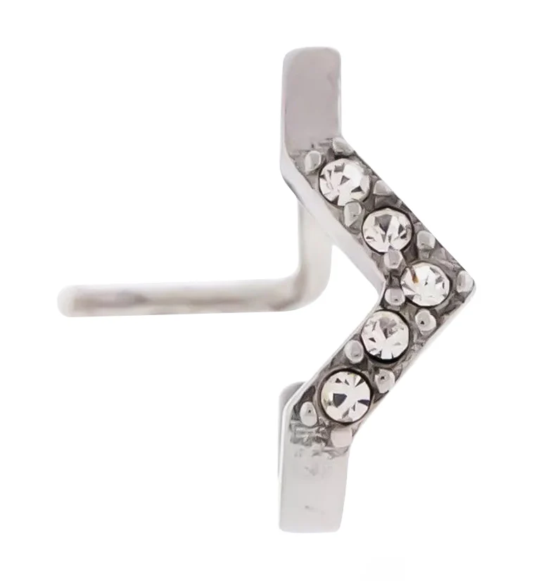 Point Clear CZ Nose Curve - Mrs Treak