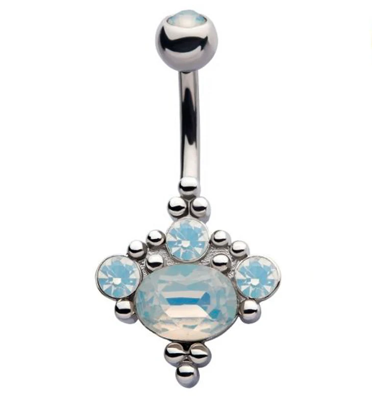 Opulent Opalite Belly Button Ring - Mrs Treak