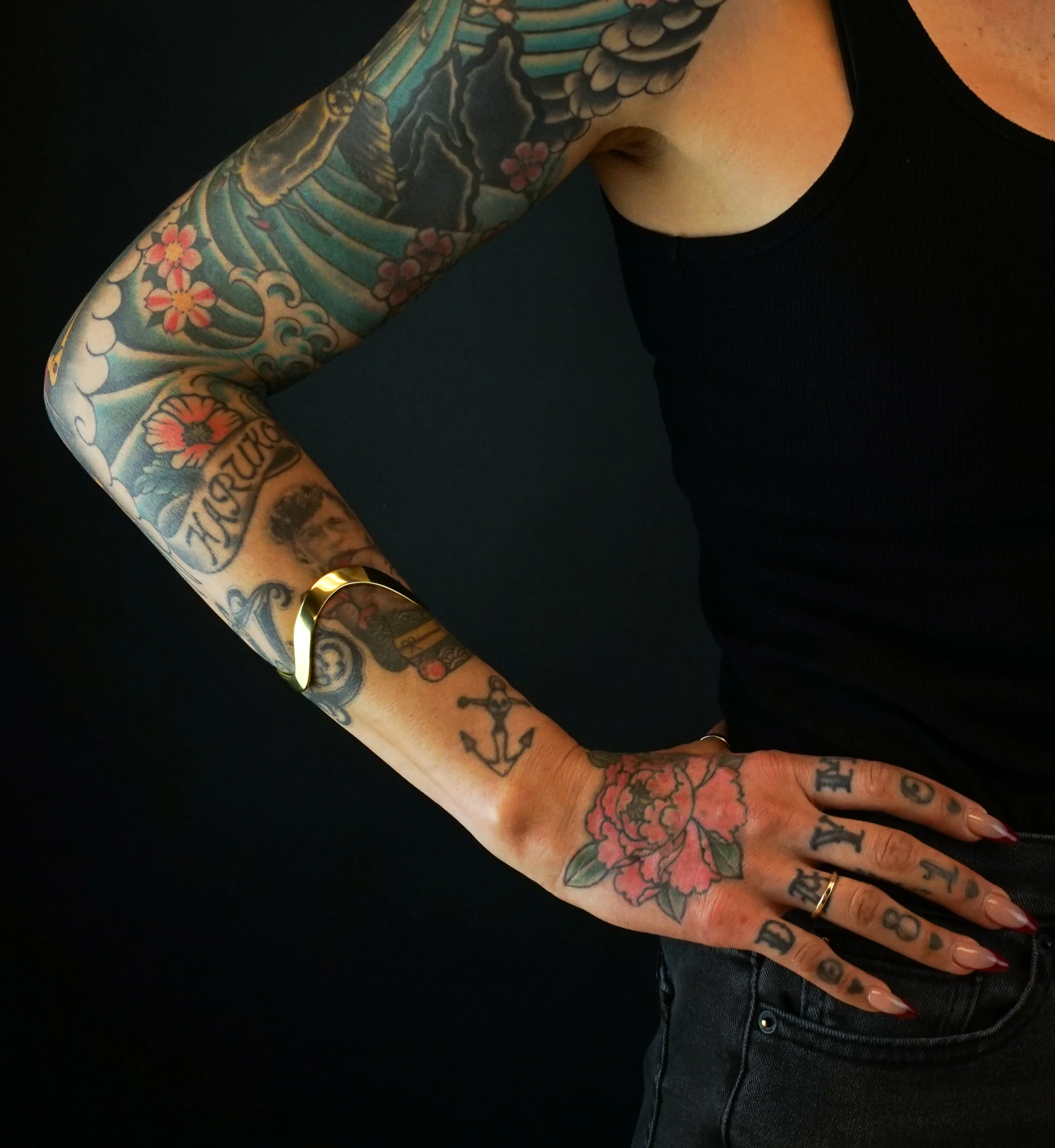 Flex Brass Bangle - Mrs Treak