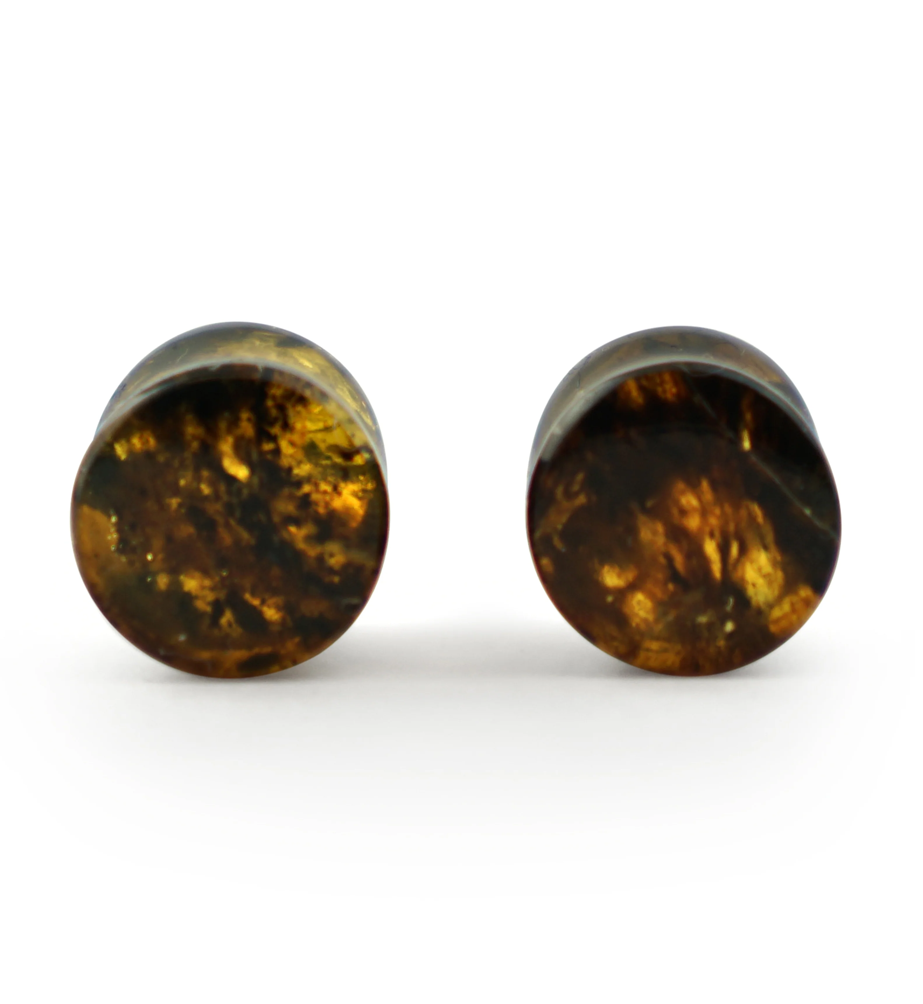 Chiapas Amber Plugs 00G (10mm) - Version 13 - Mrs Treak