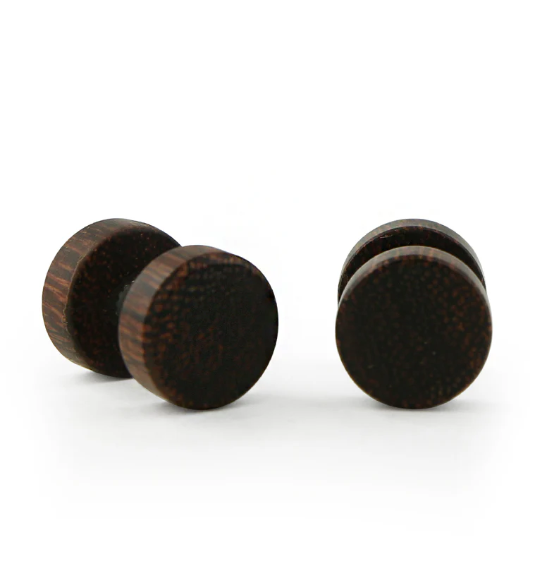 Sono Wood Fake Gauge Plugs - Mrs Treak
