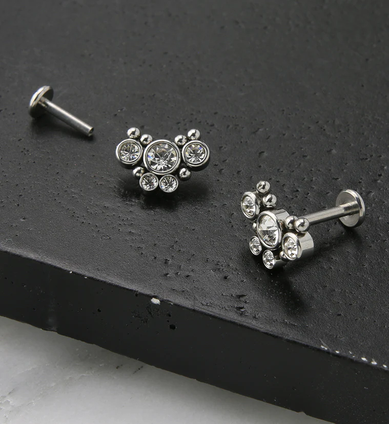 Passel Gem Labret Post - Mrs Treak