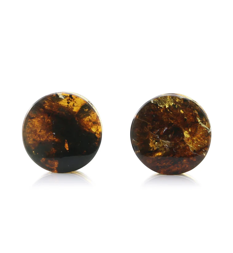 Chiapas Amber Plugs 5/8