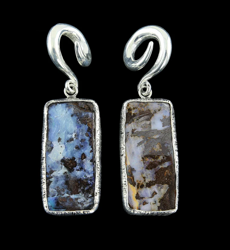 Boulder Opal Ear Weights Version 5 - Mrs Treak