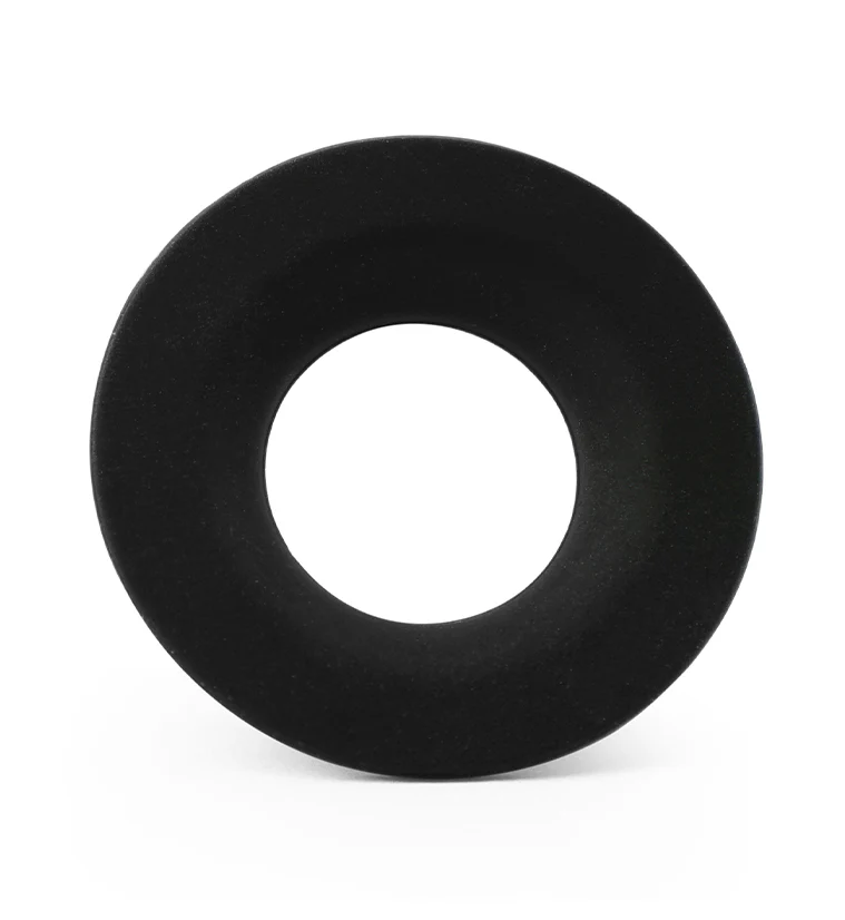 Kaos Black Silicone Mayan Flare Skin Eyelets - Mrs Treak