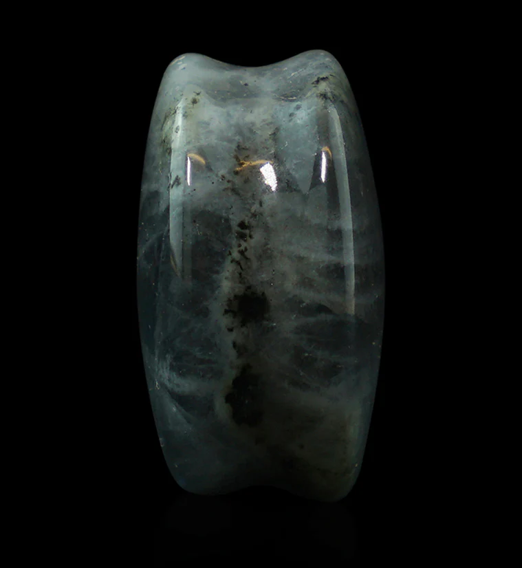 Purple Labradorite Stone Plugs - Mrs Treak