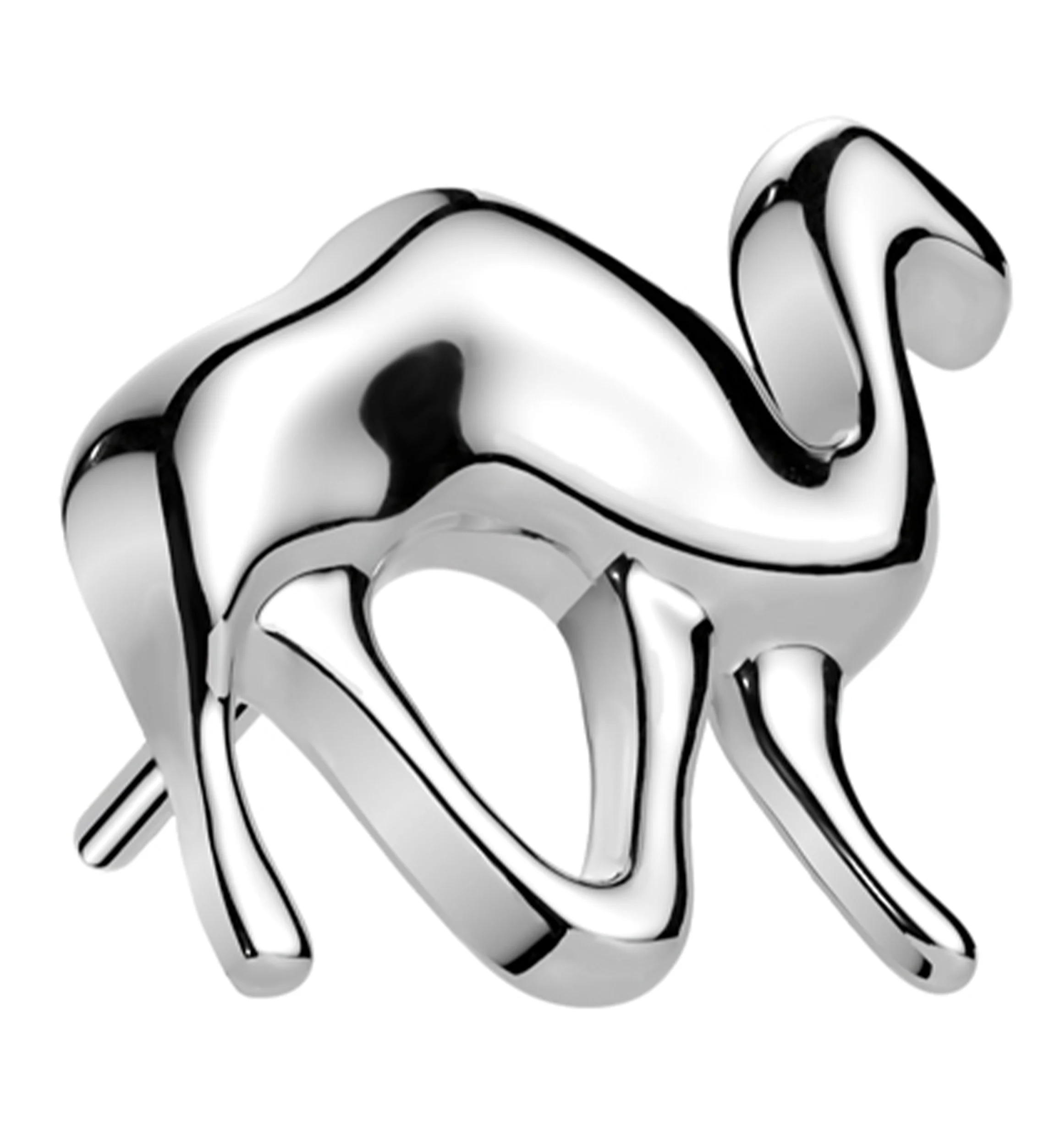 Camel Titanium Threadless Top - Mrs Treak