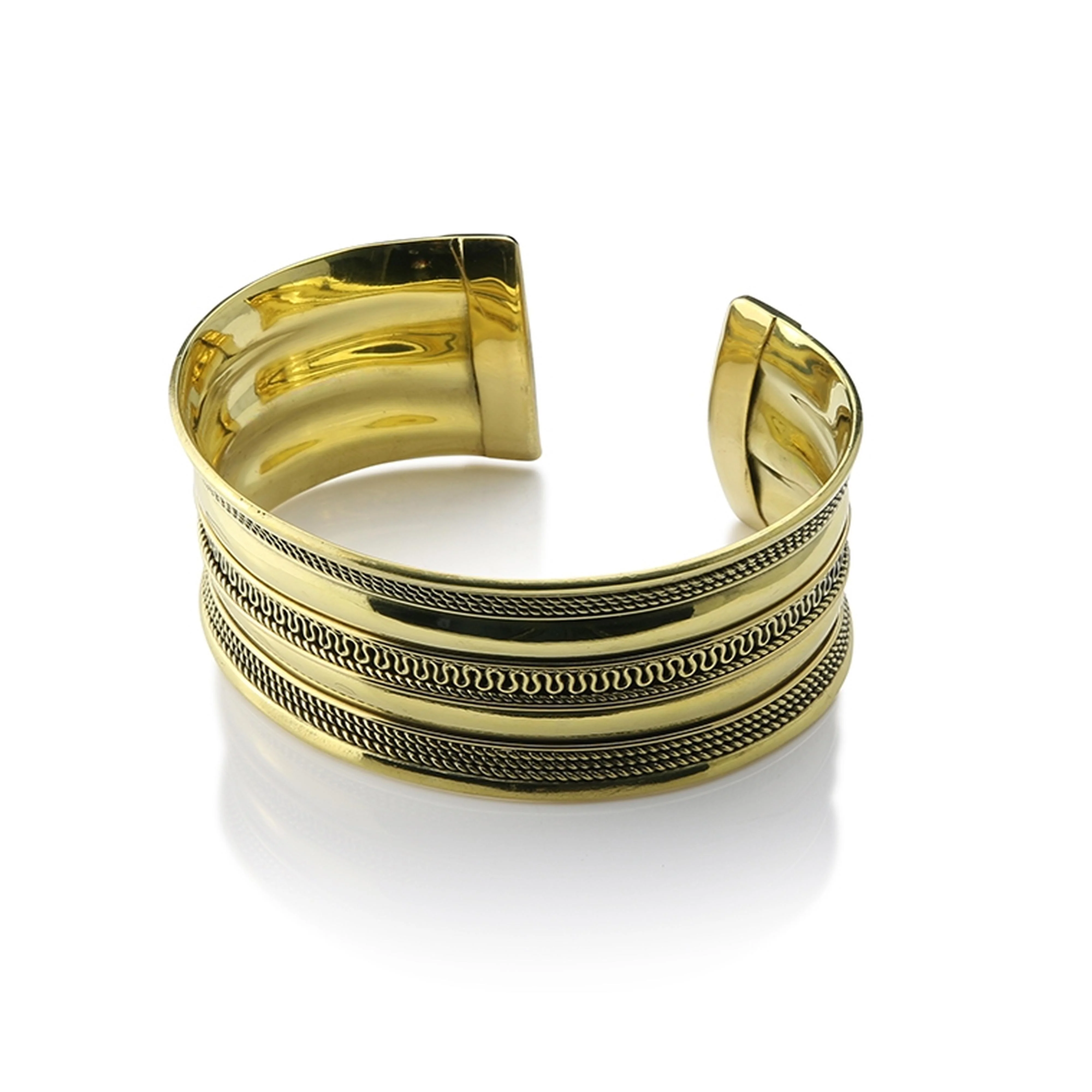 Kali Brass Bangle - Mrs Treak