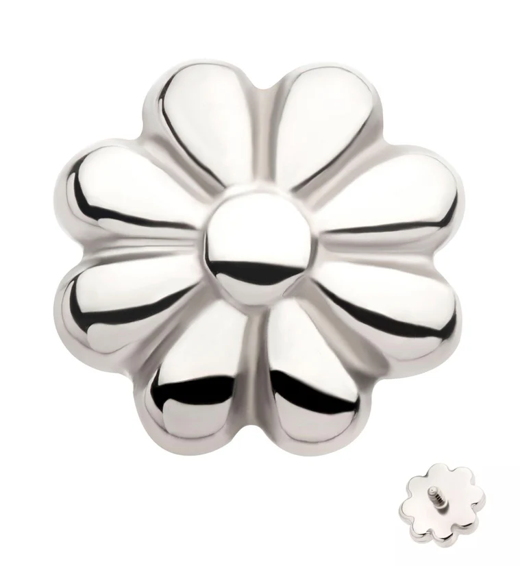 Daisy Titanium Internally Threaded Top - Mrs Treak