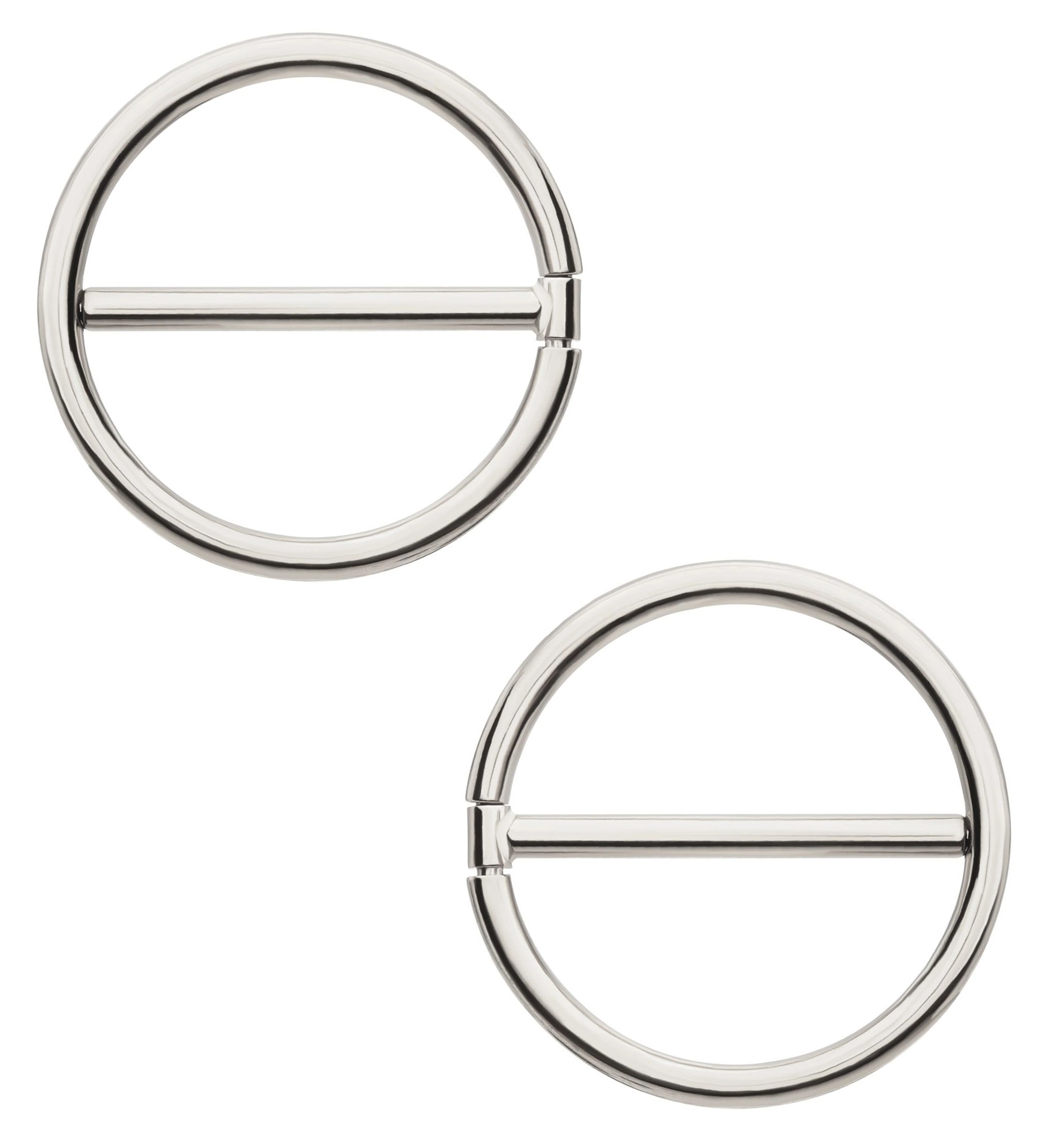 Circlet Titanium Nipple Clicker Ring - Mrs Treak