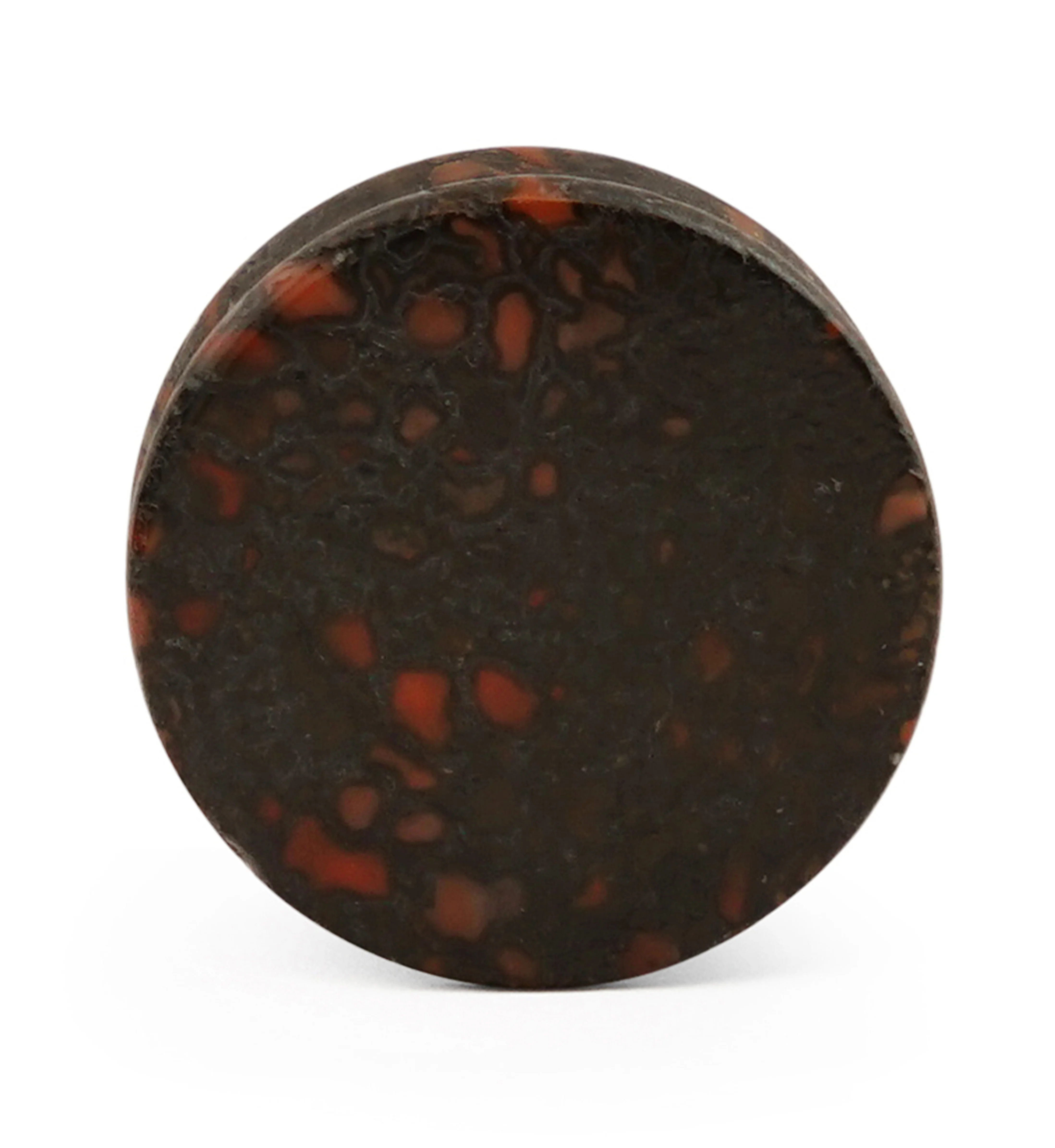 Fossilized Dinosaur Bone Plug 3/4