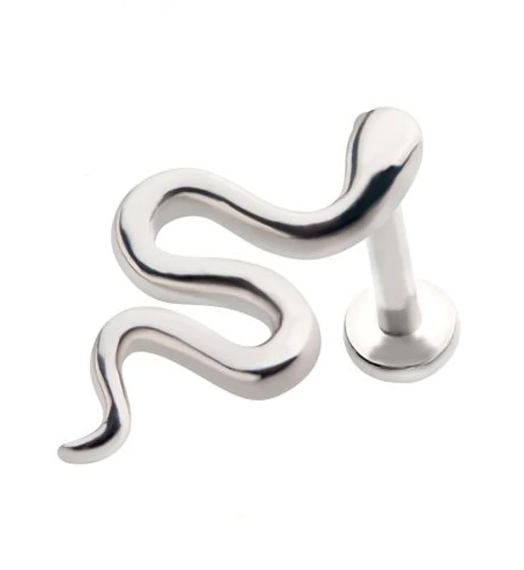 Snake Labret Post - Mrs Treak