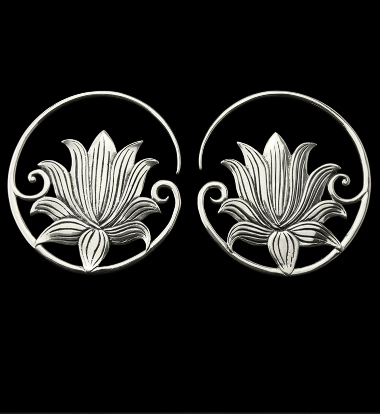 Lotus White Brass Hangers - Mrs Treak