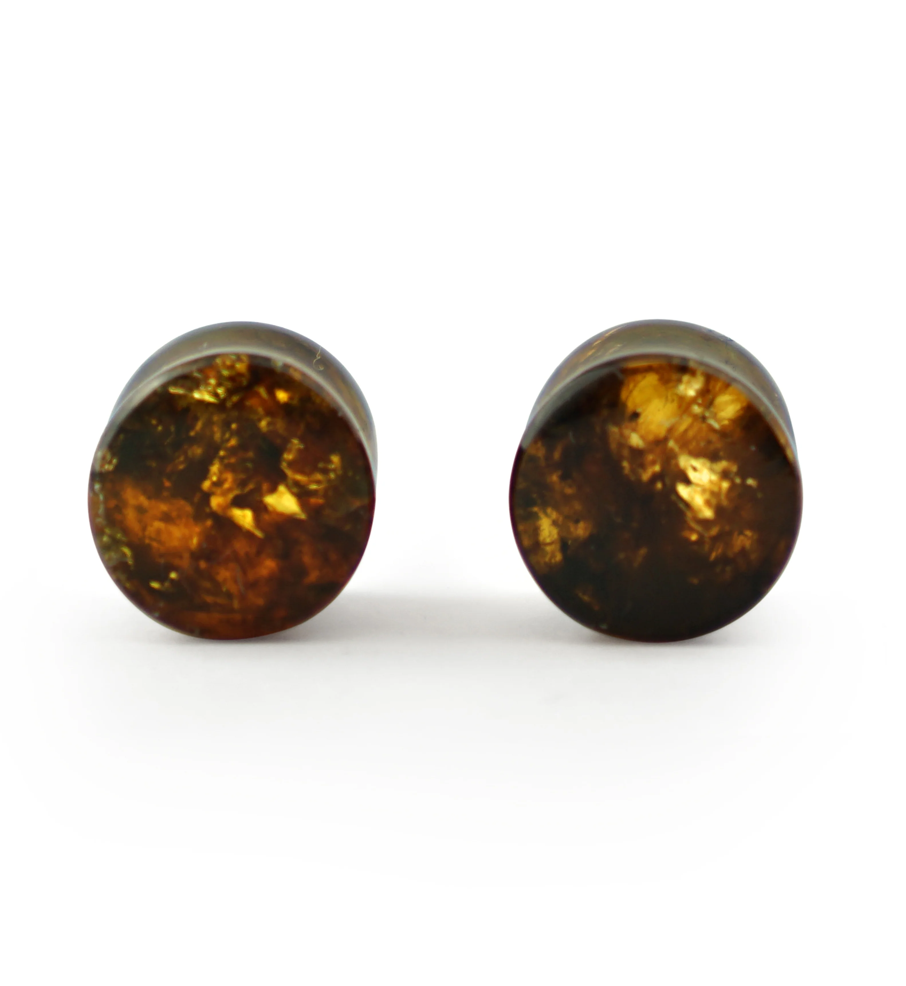 Chiapas Amber Plugs 00G (10mm) - Version 17 - Mrs Treak