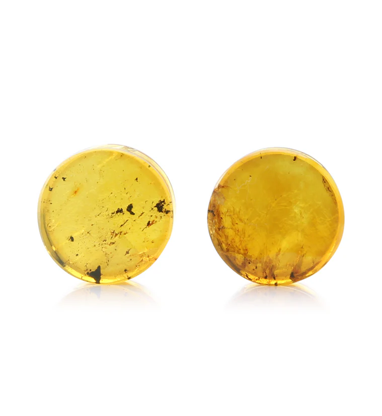 Chiapas Amber Plugs 5/8