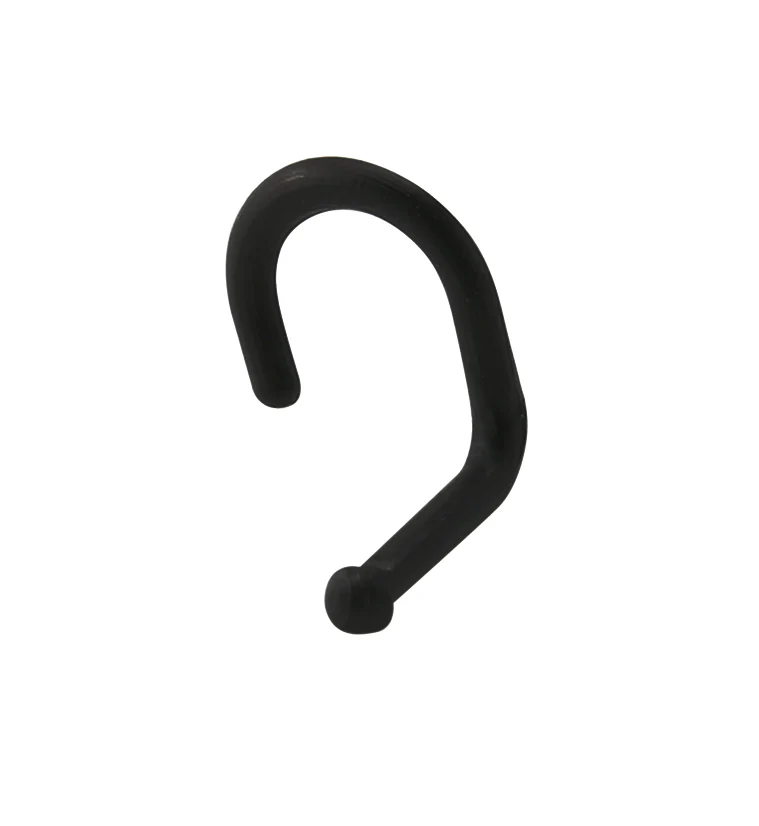 Black Dome Nose Screw Retainer - Mrs Treak