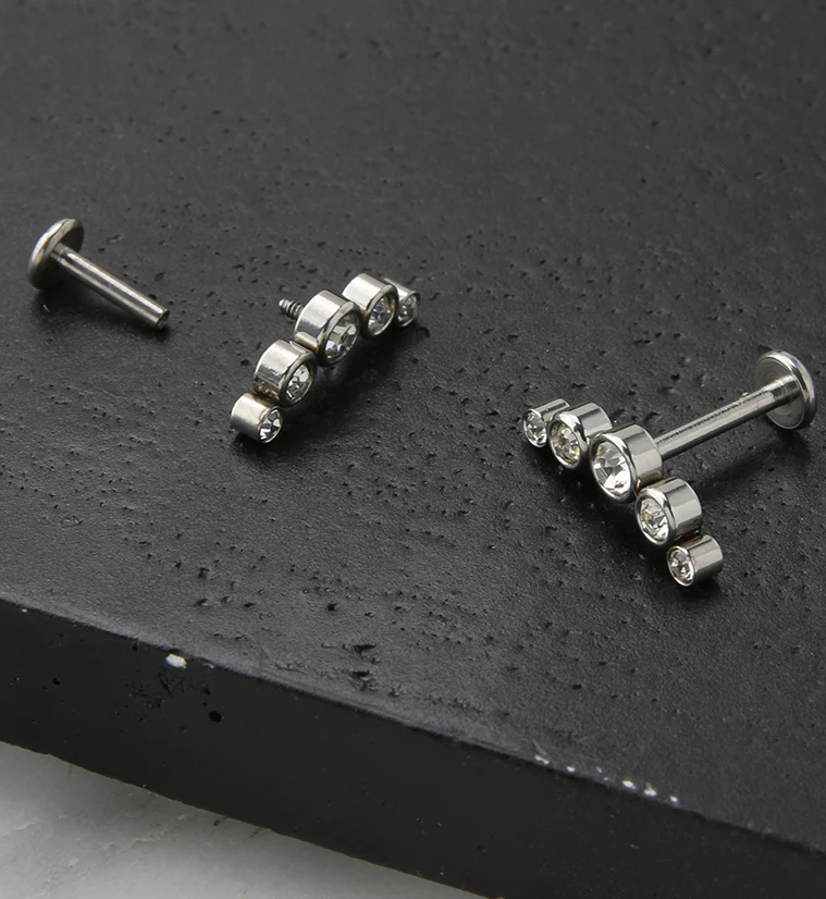 Arch CZ Labret Post - Mrs Treak