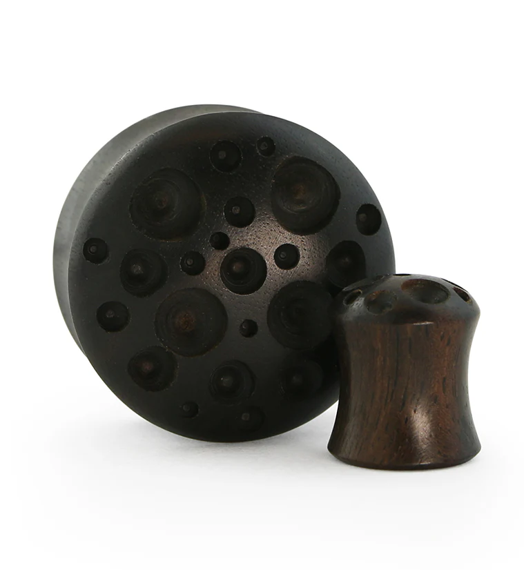 Crater Areng Wood Plugs - Mrs Treak