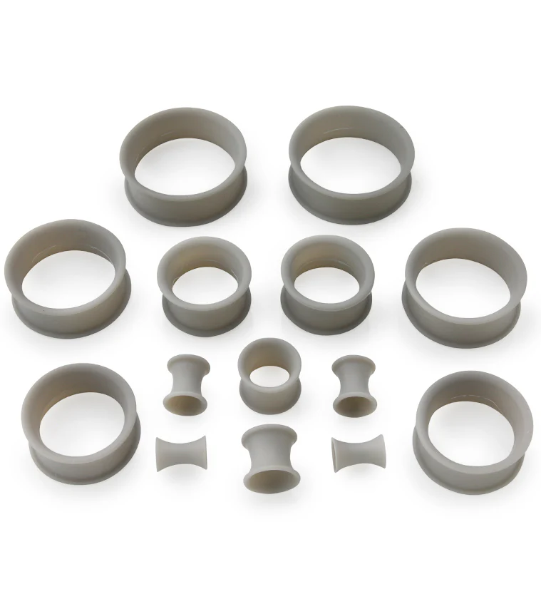 Matte Grey Silicone Ear Skins - Mrs Treak
