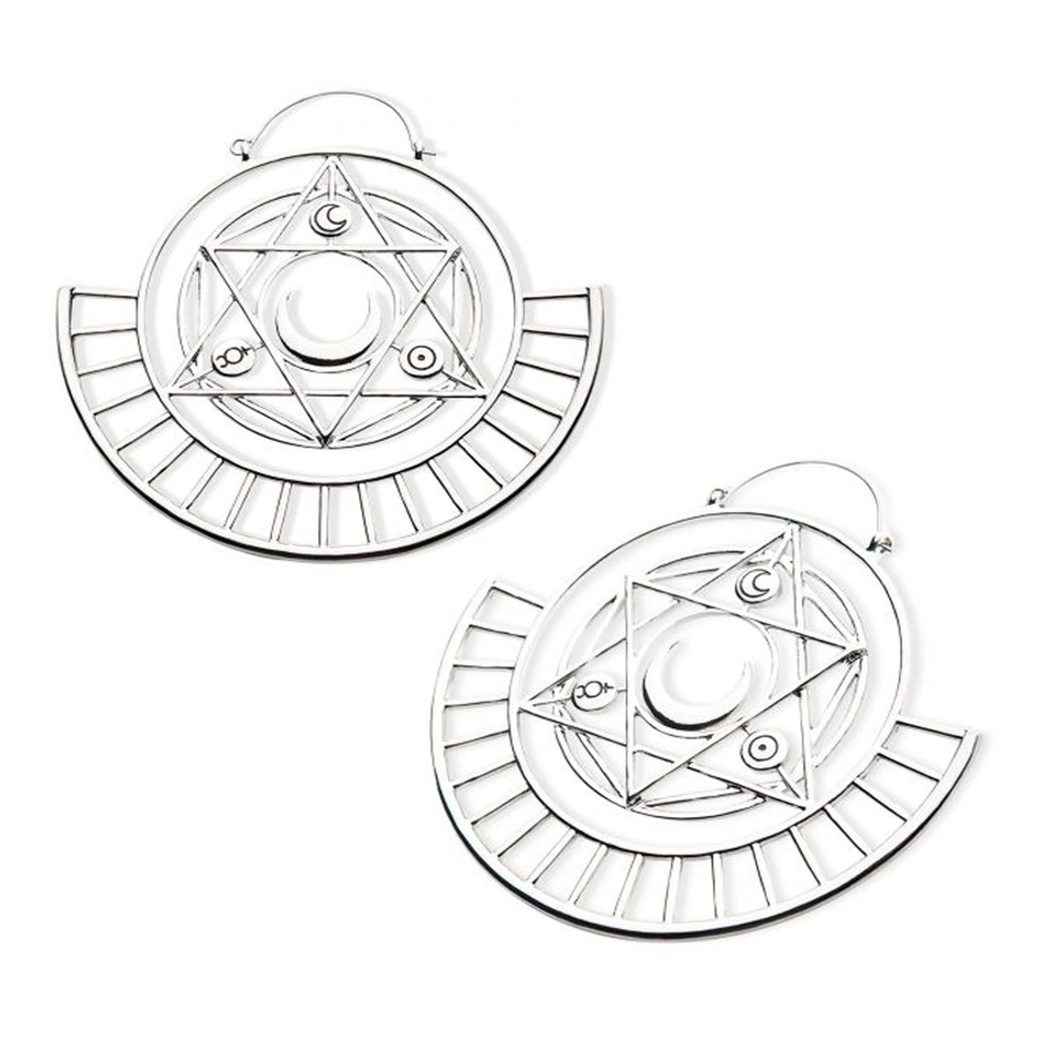 20G Divine Plug Hoops - Mrs Treak