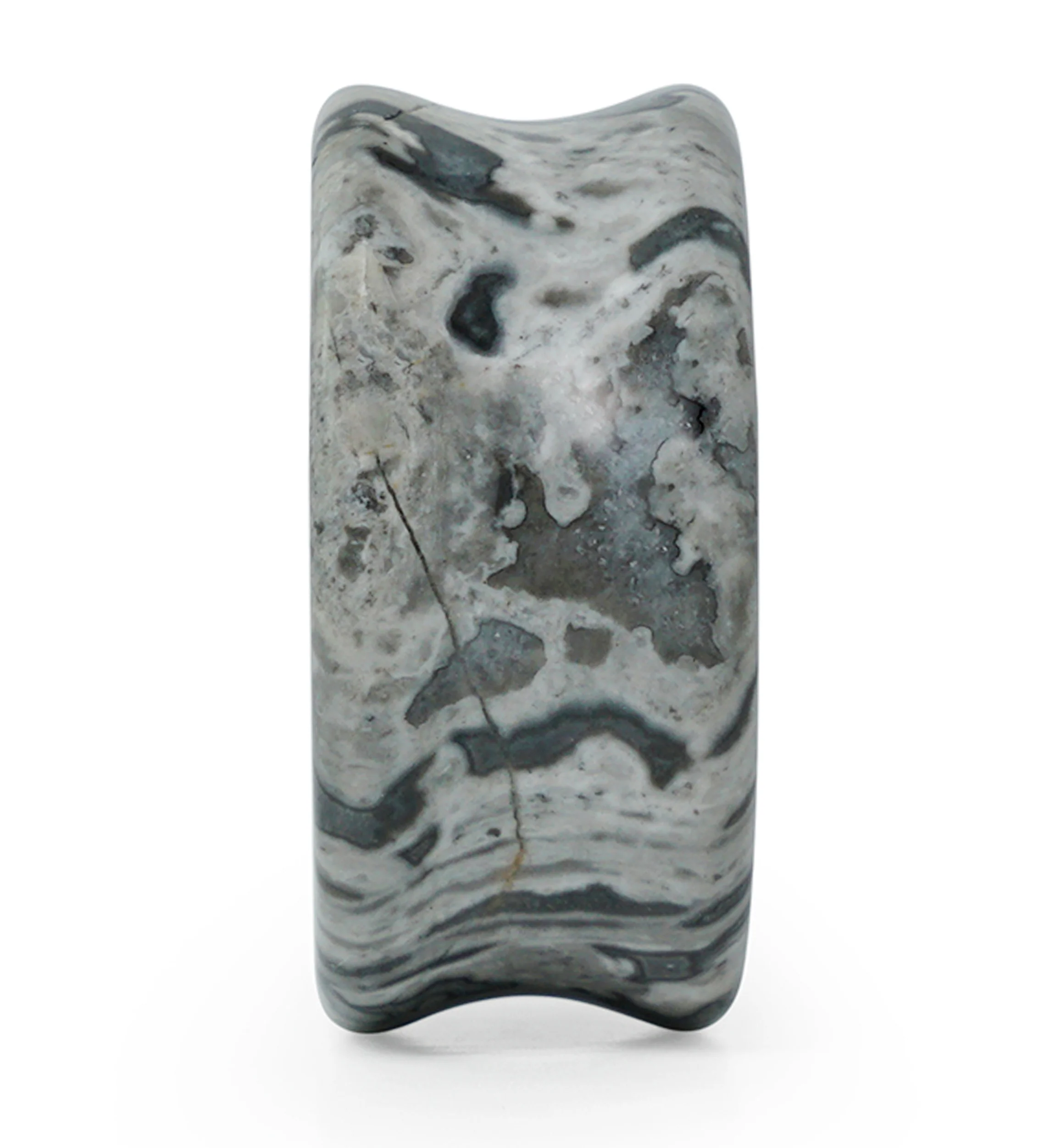 Wave Jasper Stone Plugs - Mrs Treak