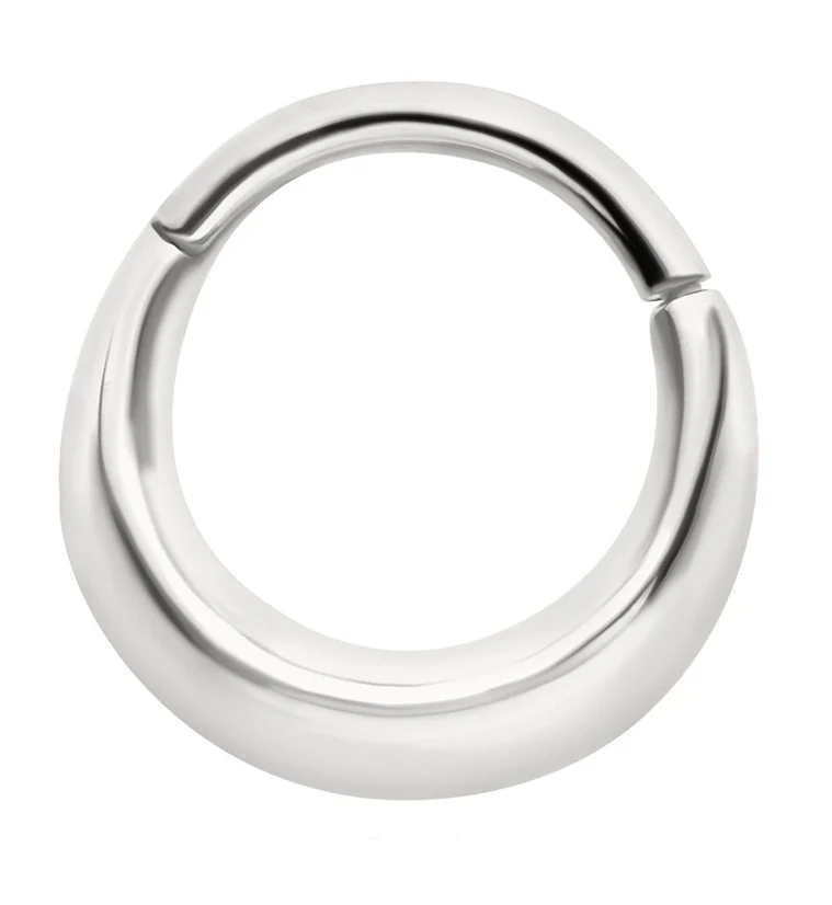 Vault Stainless Steel Hinged Segment Ring - Mrs Treak