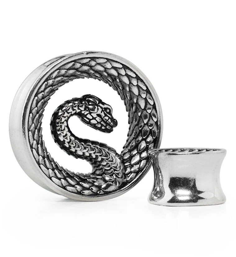 Snake Stainless Steel Tunnels - Mrs Treak