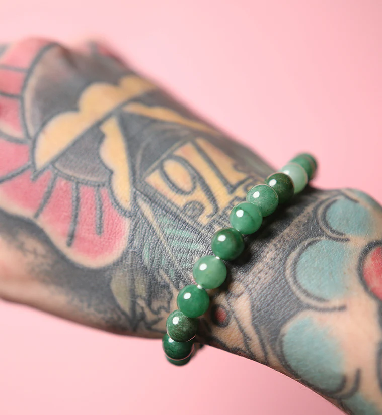 Aventurine Stone Bracelet - Mrs Treak
