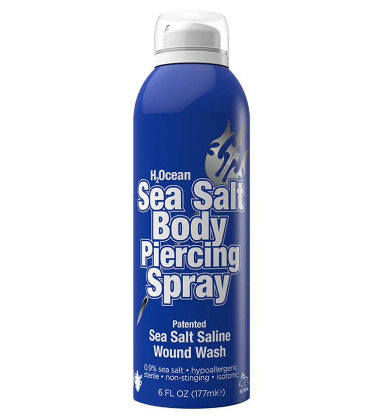 H2Ocean Sea Salt Body Piercing Spray - Mrs Treak