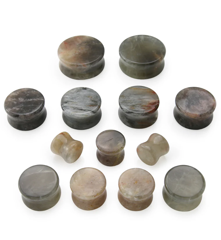 Black Moonstone Plugs - Mrs Treak