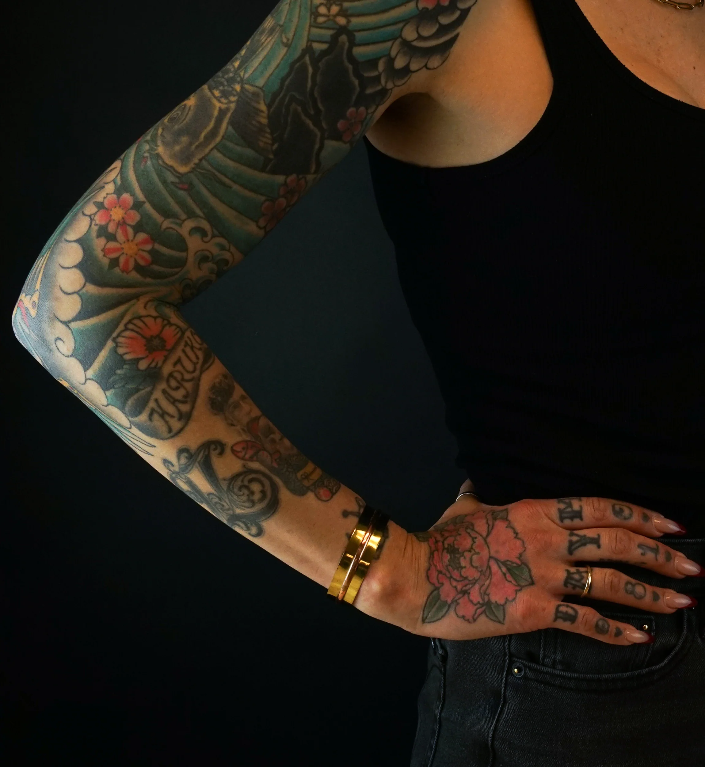 Copper Row Brass Bangle - Mrs Treak