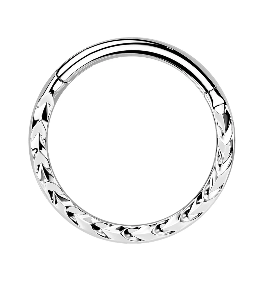 Braided Hinged Segment Ring - Mrs Treak