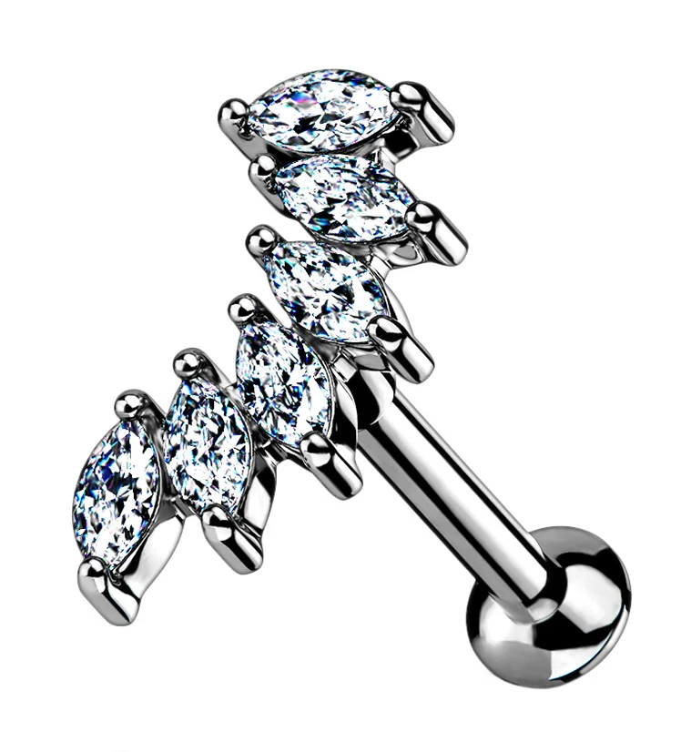 Track CZ Labret Post - Mrs Treak